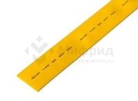 Трубка термоусадочная ТУТ нг 25.0/12.5 желт. 1м Rexant 22-5002