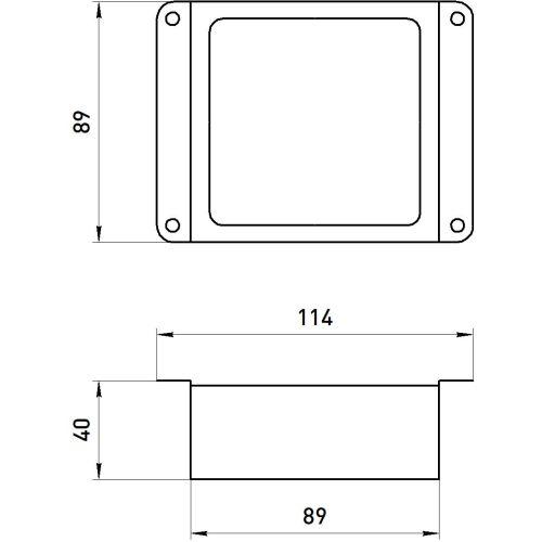 Светильник светодиодный SPO-646-3-4K-W6 36Вт 4000К 3420лм грильято 100х100 домино компл. 6 кубиков и драйвер бел. Эра Б0063062