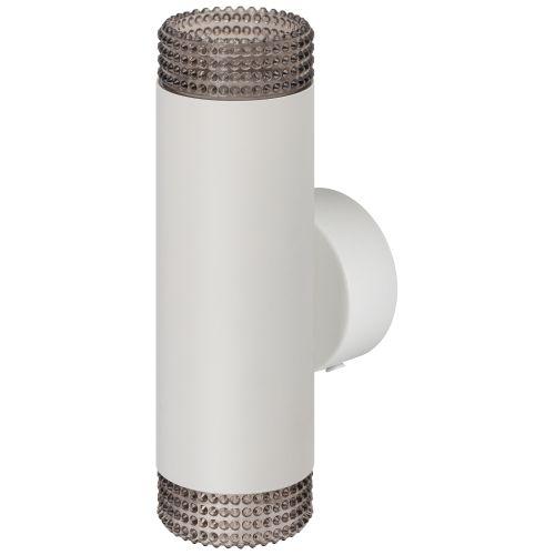 Светильник WL50 WH/BK 2хGU10 2х12Вт IP20 настенный бел. черн. Эра Б0061196