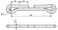 Штанга ушко-ушко (L=300)  КС-169