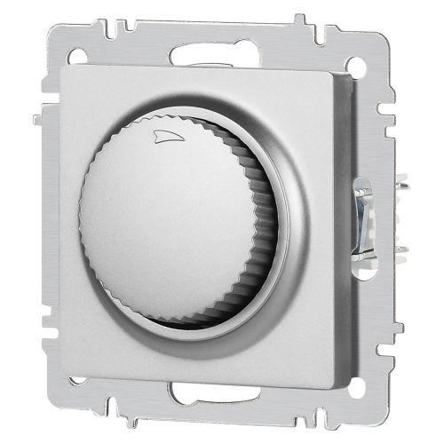 Светорегулятор поворотный СП Accent 6-401-03 600Вт 230В IP20 алюм. Intro Б0063674