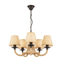 Люстра Corda 60Вт E14х5 IP20 Freya FR4402-PL-05-GB