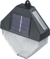 Светильник светодиодный 93 872 NSL-91 (на солнечной батарее с фотосенсором) 3200К IP44 накладной черн. ромб NAVIGATOR 93872