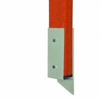 Антиток Лестница стеклопластиковая приставная диэлектрическая  мягкий грунт ЛСПД-1,5 Евро МГ 471524