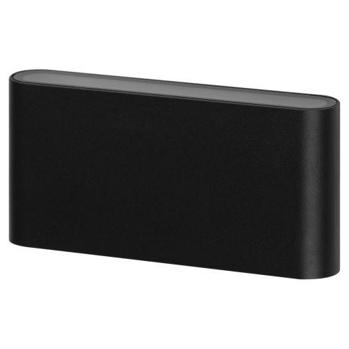 Светильник светодиодный WL41 BK 10Вт 3500К IP54 фасадный черн. Эра Б0054417