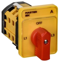 Переключатель кулачковый 10А (сх. 98) стандартная рукоятка IEK MI-CS10-010-098