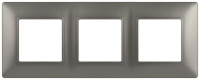 Рамка 3-м Elegance 14-5003-16 для розеток и выключателей титан Эра Б0065817