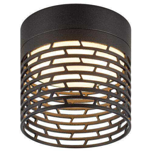 Светильник OL53 BK под лампу GX53 IP20 настенно-потолочный спот черн. Эра Б0061190