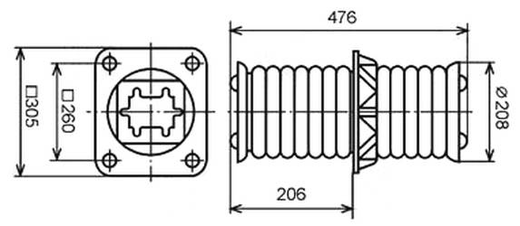 Изолятор ИП-10/1000-3150-30 УХЛ 2
