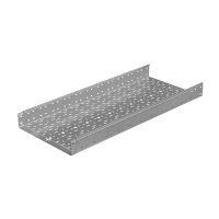 Лоток листовой перфорированный 500х100 L6000 сталь 1.5мм "Быстрый монтаж ПЛЮС" LPplus100-500-1.5-6000 КМ PL12151