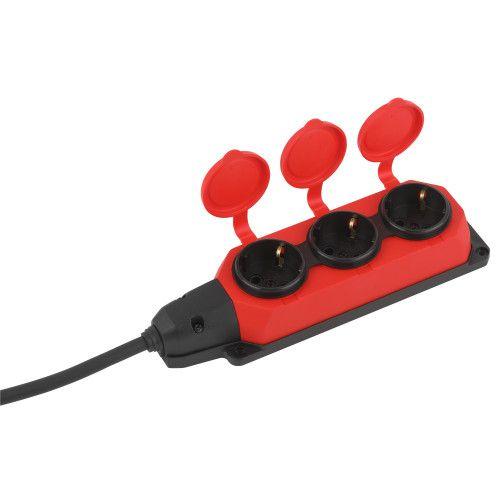 Удлинитель 3х40м с заземл. IP44 UK-3e-3x1.5-40m-IP44(KG) каучук КГ 3х1.5 Эра Б0057583