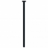 Ножка круглая нерегулируемая d30х800мм метал. черн. Tech-Krep/Zitar 151243