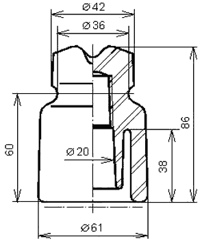 Изолятор ТФ-16