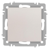 Кнопка Accent 6-109-06 10А-250В IP20 СУ перламутр. Intro Б0063615