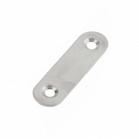 Пластина крепежная мебельная 80х17х2мм оцинк. Tech-Krep/Zitar 141948