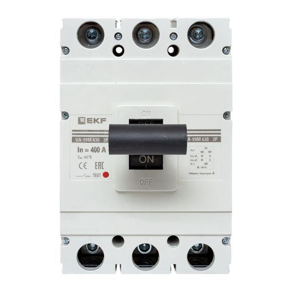 Выключатель автоматический 3п 630/400А 50кА ВА-99М PROxima EKF mccb99-630-400m