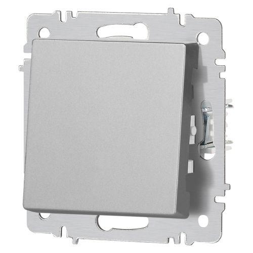 Переключатель перекрестный 1-кл. СП Accent 6-108-03 10А IP20 250В алюм. Intro Б0063583