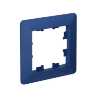 Рамка 1-м AtlasDesign Air аквамарин/дым. черн. SE ATN221101