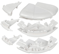 Угол для кабель-канала внешн. изменяемый 60-120град. для DLP 150х50 бел. ИЭК Leg 010635