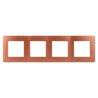 Рамка 4-м 12-5104-14 сатин медь Эра Б0052537