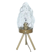 Светильник "Фламенко" ННБ 63-60-009 зол./шнур зол. [ИМ] Е14 настол. зол. Элетех 1005405309