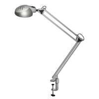 Светильник светодиодный Вега С16 настол. на струбцине 6Вт серебр. Трансвит 115