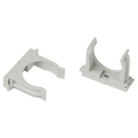 Держатель для труб (клипса) d40мм для прямого монтажа CLIP-40-G-MP сер. (уп.25шт) Эра Б0062027