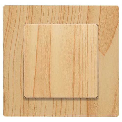 Переключатель перекрестный 1-кл. СП Accent 6-108-11 10А IP20 250В сосна Intro Б0063600