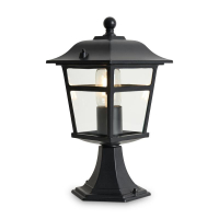 Светильник Noon 1х40Вт E27 IP44 ландшафтный Voltega VGL7213FL-01B