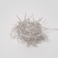 Гирлянда светодиодная ULD-S0300-200/DTA WARM WHITE IP20 FIRECRACKER с контроллером «Фейерверк» 3м тепл. бел. свет провод прозр. Uniel UL-00005477