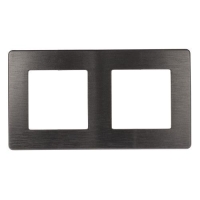 Рамка 2-м 12-5102-12 сатин графит Эра Б0052515