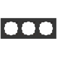 Рамка 3-м СП Accent 6-503-07 графит Intro Б0063791