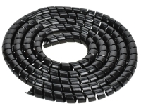 Спираль монтажная СП-16 черн. (уп.2м) IEK USWB1-16-02-K02