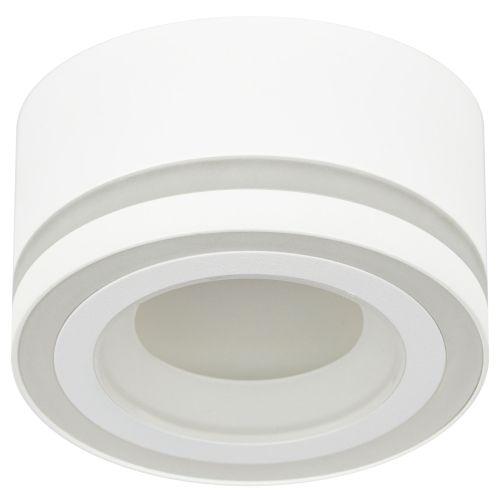 Светильник DK113 WH под лампу GX53 (до 15Вт) D83хH65мм IP20 бел. Эра Б0059787