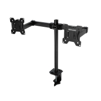 Кронштейн для двух мониторов 13-32дюйм одно колено настольный Офис Rexant 38-0356
