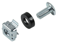 Набор винта с головкой под крестовую отвертку встраиваемая гайка для крепления на 19дюйм профиль (уп.1шт) ITK ITK-HP-28