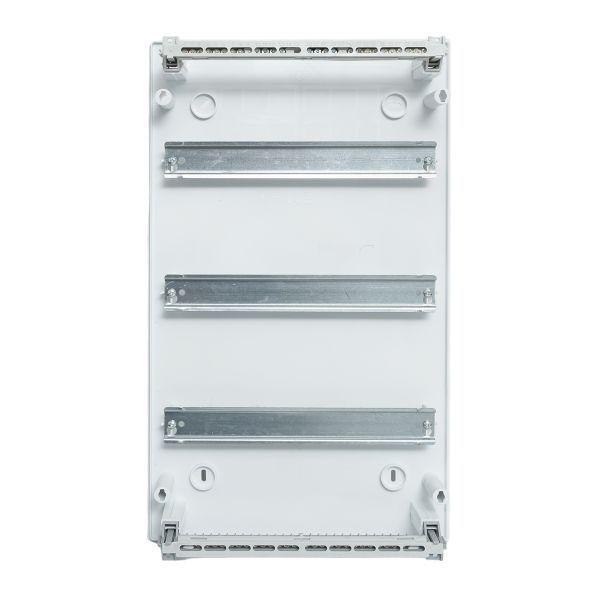 Щит распределительный навесной Unix 3х12мод. IP41 прозр. дверь PROxima EKF ux-3x12-n