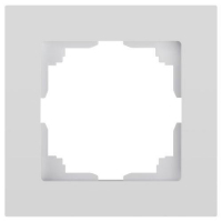 Рамка 1-м СП Accent 6-501-01 бел. Intro Б0063724