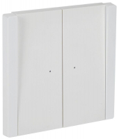 Выключатель 2-кл. СП FORTE&PIANO 10А FP206 с индикацией бел. IEK FP-V20-1-10-1-K01