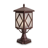 Светильник Heim 1х40Вт E27 IP44 ландшафтный Voltega VGL7210FL-01BR