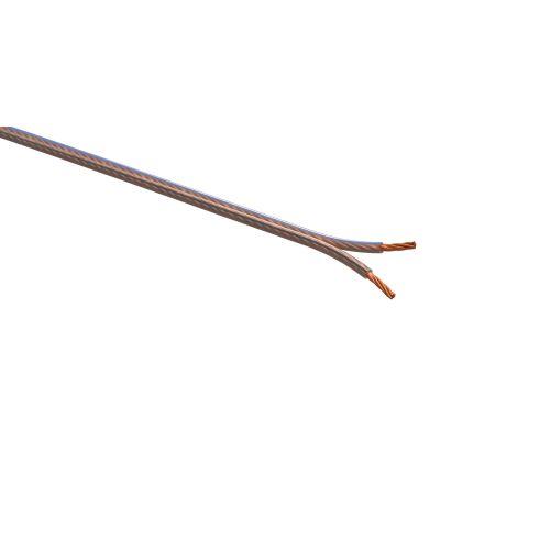 Кабель акустический 2х0.25 прозр. (уп.100м) ЭРА Б0048269