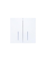 Выключатель 2-кл. с индик. СП ZIMA IP20 10А безвинт. зажим бел. LEZARD 704-0288-112QC