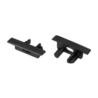 Заглушка для MIC-FS с отверстием пластик черн. Arlight 040124