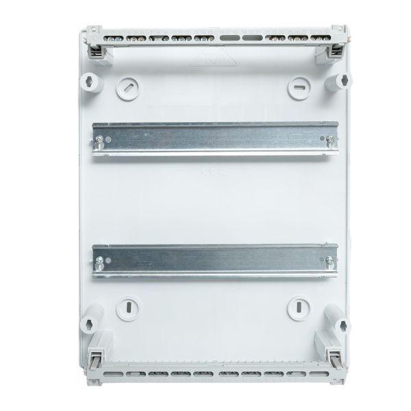 Щит распределительный навесной Unix 2х12мод. IP41 прозр. дверь PROxima EKF ux-2x12-n