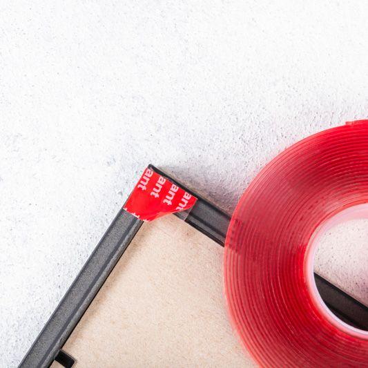 Лента клейкая двухсторонняя прозрачная на VHB акриловой основе 12ммх5м Rexant 09-6058