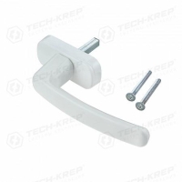 Ручка оконная Fit штифт 35 пластик бел. (уп.1шт) Tech-Krep/Zitar 148130