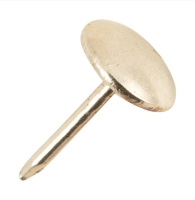 Гвоздь декоративный 10.5мм латунь (уп.100шт) Tech-Krep/Zitar 150561