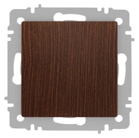 Выключатель 1-кл. СП Accent 6-101-10 10А IP20 250В AL/CU венге Intro Б0063444