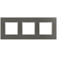 Рамка 3-м Elegance 14-5013-16 Classic для розеток и выключателей титан Эра Б0065827