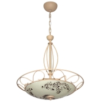 Светильник "Романтика" 300 НСБ 01-2х60-118 корпус "Орнамент" беж. ИУ матов. шампань Элетех 1005251598